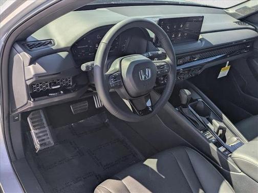 Solar Silver Metallic 2026 Honda Accord Hybrid Sport-L
