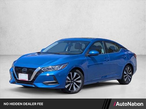 Electric Blue Metallic 2023 Nissan Sentra SV