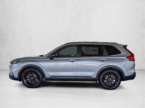 Solar Silver Metallic 2026 Honda CR-V Hybrid Sport-L FWD
