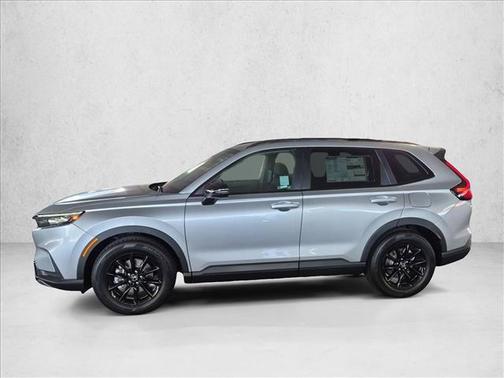 Solar Silver Metallic 2027 Honda CR-V Hybrid Sport-L FWD