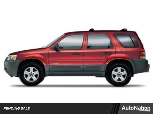 Silver Metallic 2006 Ford Escape Hybrid Base