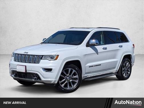 Bright White Clearcoat 2017 Jeep Grand Cherokee Overland