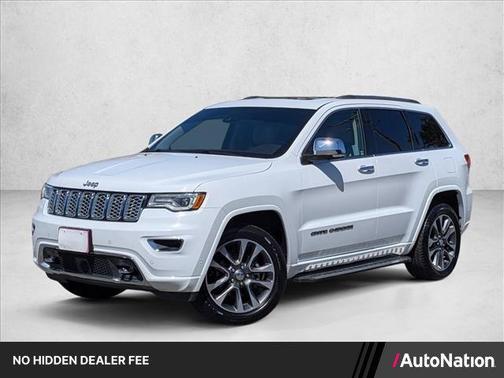 Bright White Clearcoat 2017 Jeep Grand Cherokee Overland