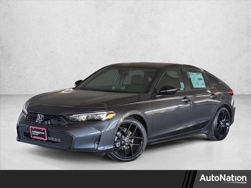 Meteorite Gray Metallic 2026 Honda Civic Sport