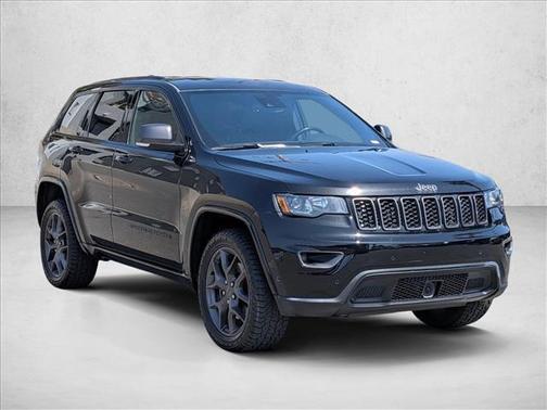 Diamond Black Crystal Pearlcoat 2021 Jeep Grand Cherokee 80th Anniversary 4x4