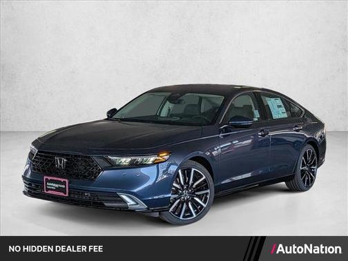 Canyon River Blue Metallic 2026 Honda Accord Hybrid Touring