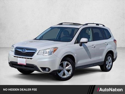 Satin White Pearl 2014 Subaru Forester 2.5i Limited