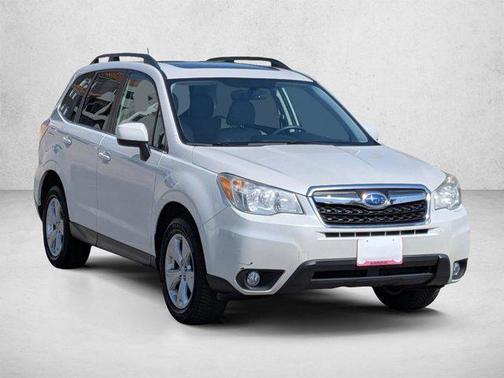 Satin White Pearl 2014 Subaru Forester 2.5i Limited