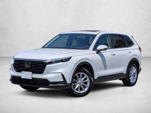 Platinum White Pearl 2023 Honda CR-V EX