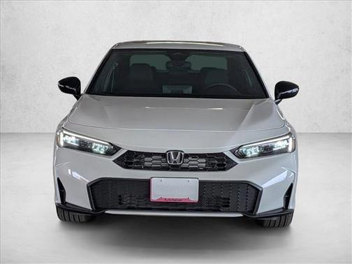 Platinum White Pearl 2026 Honda Civic Hybrid Sport
