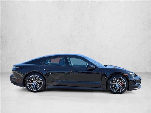Black 2021 Porsche Taycan 4S