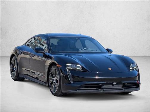 Black 2021 Porsche Taycan 4S