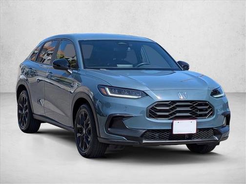 Blue 2024 Honda HR-V 2WD Sport