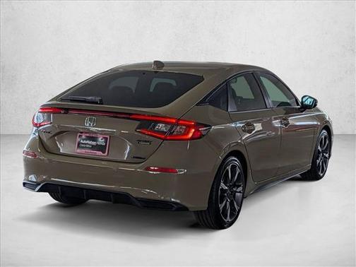 Sand Dune Pearl 2026 Honda Civic Hybrid Sport Touring