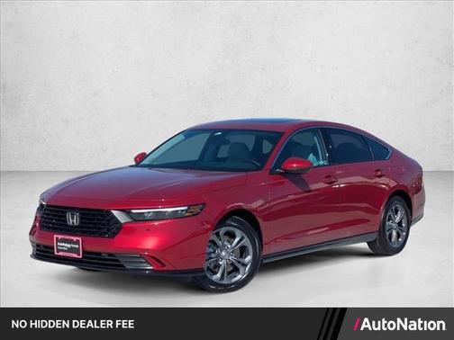 Radiant Red Metallic 2026 Honda Accord Hybrid EX-L