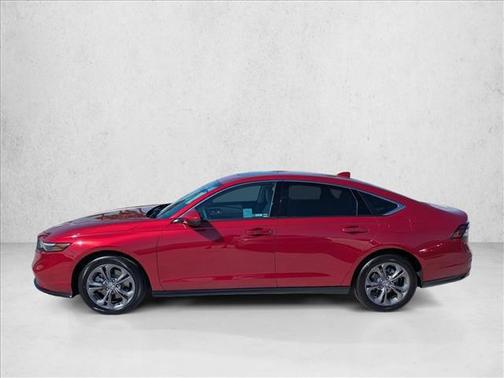 Radiant Red Metallic 2026 Honda Accord Hybrid EX-L