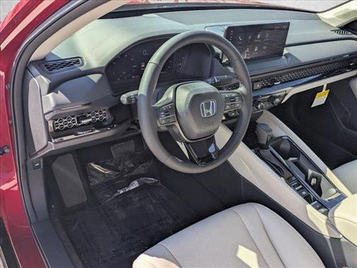 Radiant Red Metallic 2026 Honda Accord Hybrid EX-L