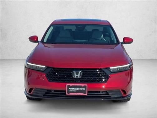 Radiant Red Metallic 2026 Honda Accord Hybrid EX-L