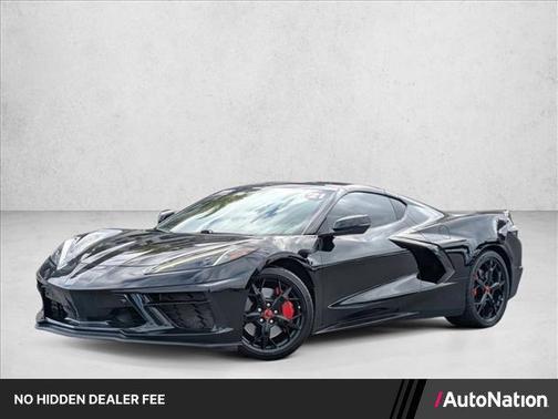 Black 2021 Chevrolet Corvette Stingray w/2LT
