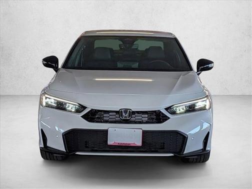 Platinum White Pearl 2026 Honda Civic Hybrid Sport Touring