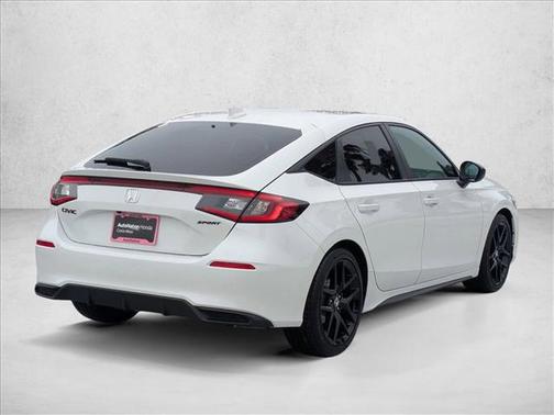 Platinum White Pearl 2026 Honda Civic Sport