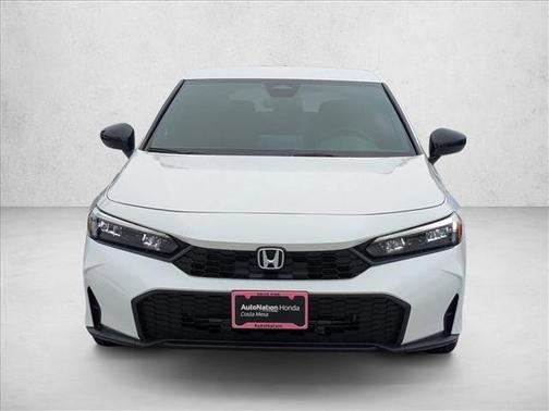 Platinum White Pearl 2026 Honda Civic Sport