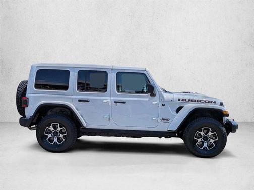Bright White Clearcoat 2021 Jeep Wrangler Unlimited Rubicon
