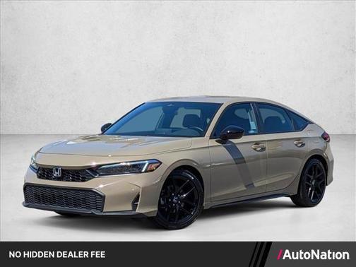 Platinum White Pea 2026 Honda Civic Sport