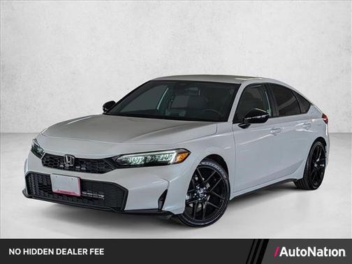 Platinum White Pearl 2026 Honda Civic Sport