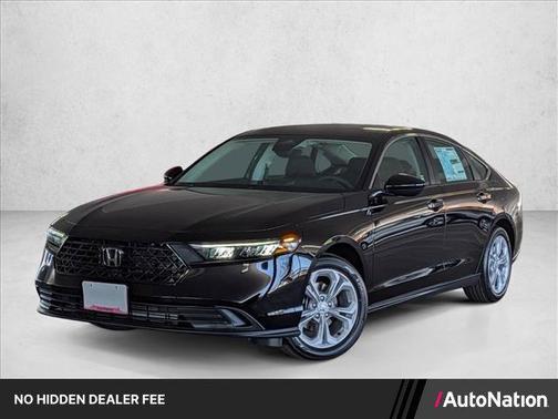 Crystal Black Pearl 2026 Honda Accord LX 1.5T