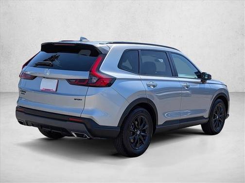 Solar Silver Metallic 2026 Honda CR-V Hybrid Sport FWD