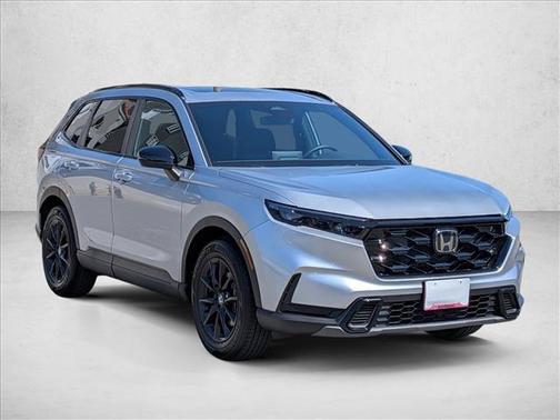 Solar Silver Metallic 2026 Honda CR-V Hybrid Sport FWD