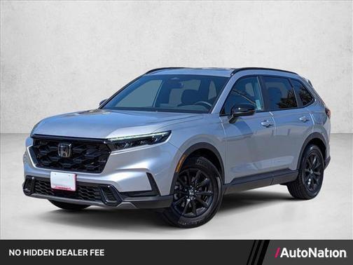 Solar Silver Metallic 2026 Honda CR-V Hybrid Sport FWD