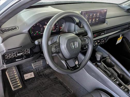 Solar Silver Metallic 2026 Honda Accord Hybrid Sport-L