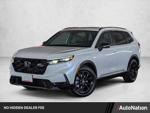 Platinum White Pearl 2025 Honda CR-V Hybrid Sport FWD