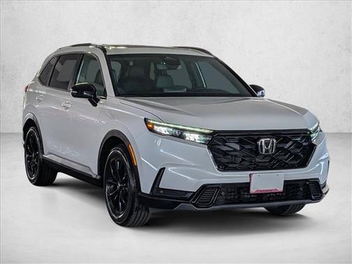 Platinum White Pearl 2025 Honda CR-V Hybrid Sport FWD