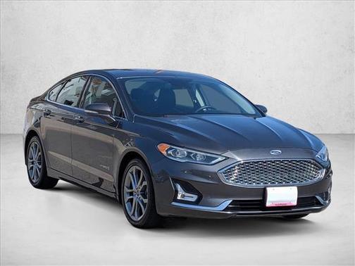 Magnetic Metallic 2019 Ford Fusion Hybrid Titanium