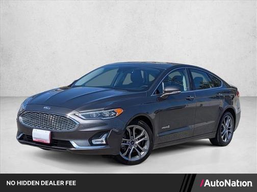 Magnetic Metallic 2019 Ford Fusion Hybrid Titanium