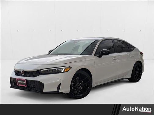 Platinum White Pearl 2026 Honda Civic Sport