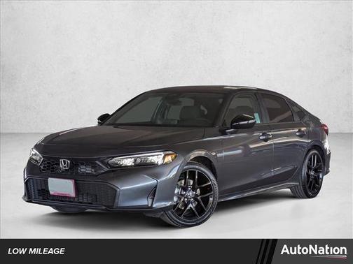 Meteorite Gray Metallic 2026 Honda Civic Hybrid Sport
