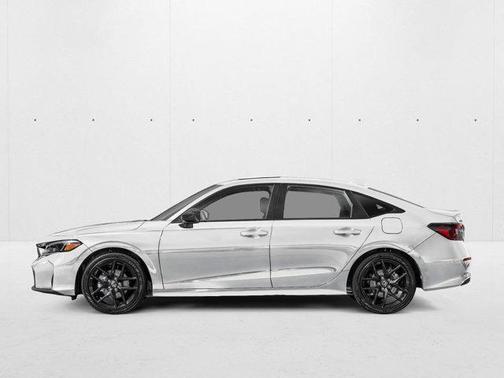 Platinum White Pearl 2026 Honda Civic Hybrid Sport