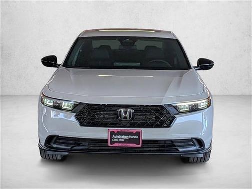 Platinum White Pearl 2026 Honda Accord Hybrid Sport