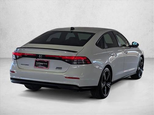 Platinum White Pearl 2026 Honda Accord Hybrid Sport