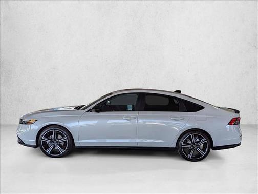 Platinum White Pearl 2026 Honda Accord Hybrid Sport