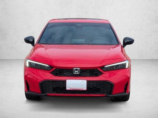 Rallye Red 2025 Honda Civic Hybrid Sport