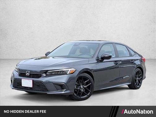 Meteorite Gray Metallic 2024 Honda Civic Sport