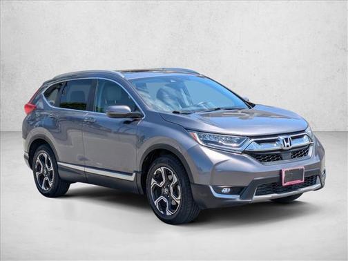 Silver/Gray 2017 Honda CR-V Touring