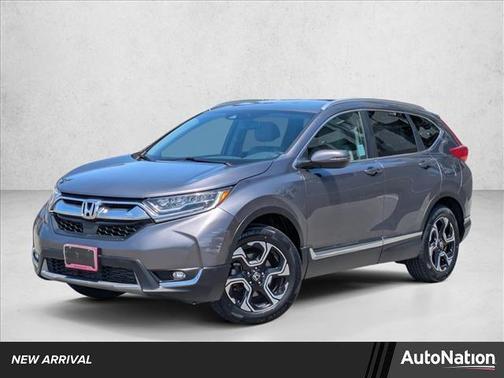 Silver/Gray 2017 Honda CR-V Touring