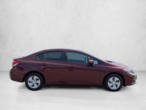 Crimson Pearl 2015 Honda Civic LX