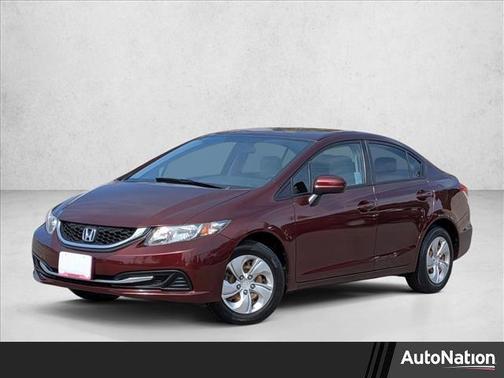 Crimson Pearl 2015 Honda Civic LX